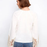 Carla Linen Blouse