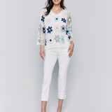 Floral Crochet Top
