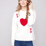 Queen of Hearts Sweater