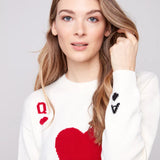 Queen of Hearts Sweater