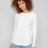 Lace Up Detail Sweater