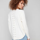 Lace Up Detail Sweater