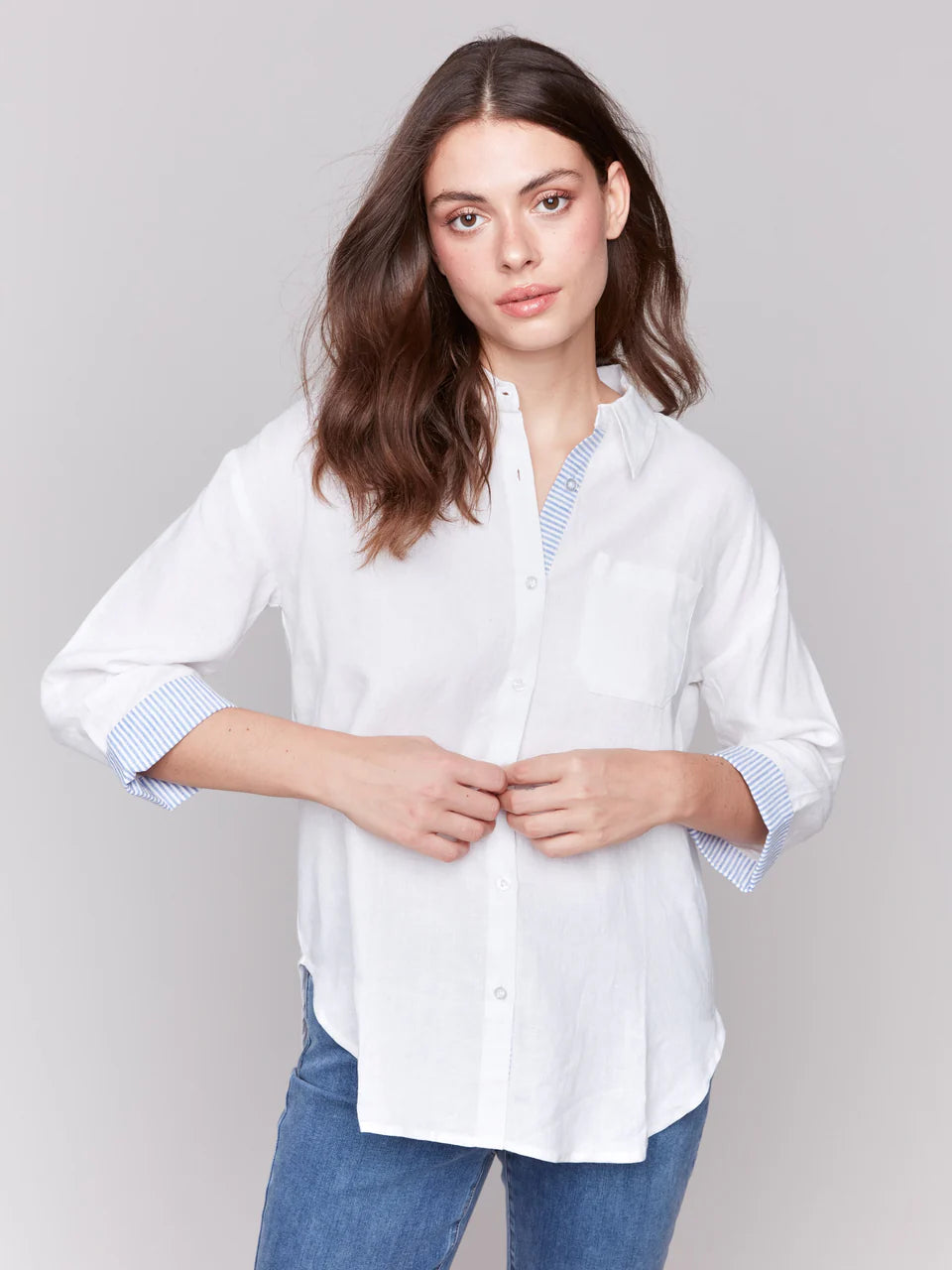 Drop Shoulder Blouse