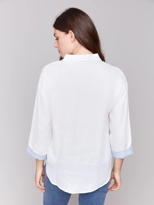Drop Shoulder Blouse