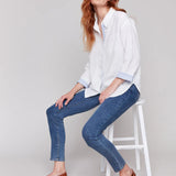 Drop Shoulder Blouse