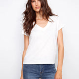 Organic Cotton V-Neck T-shirt