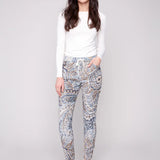Crinkle Suede Jogger Pants
