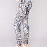 Crinkle Suede Jogger Pants