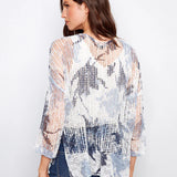 Tranquil Fishnet Sweater