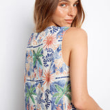 Marla Back Button Tank