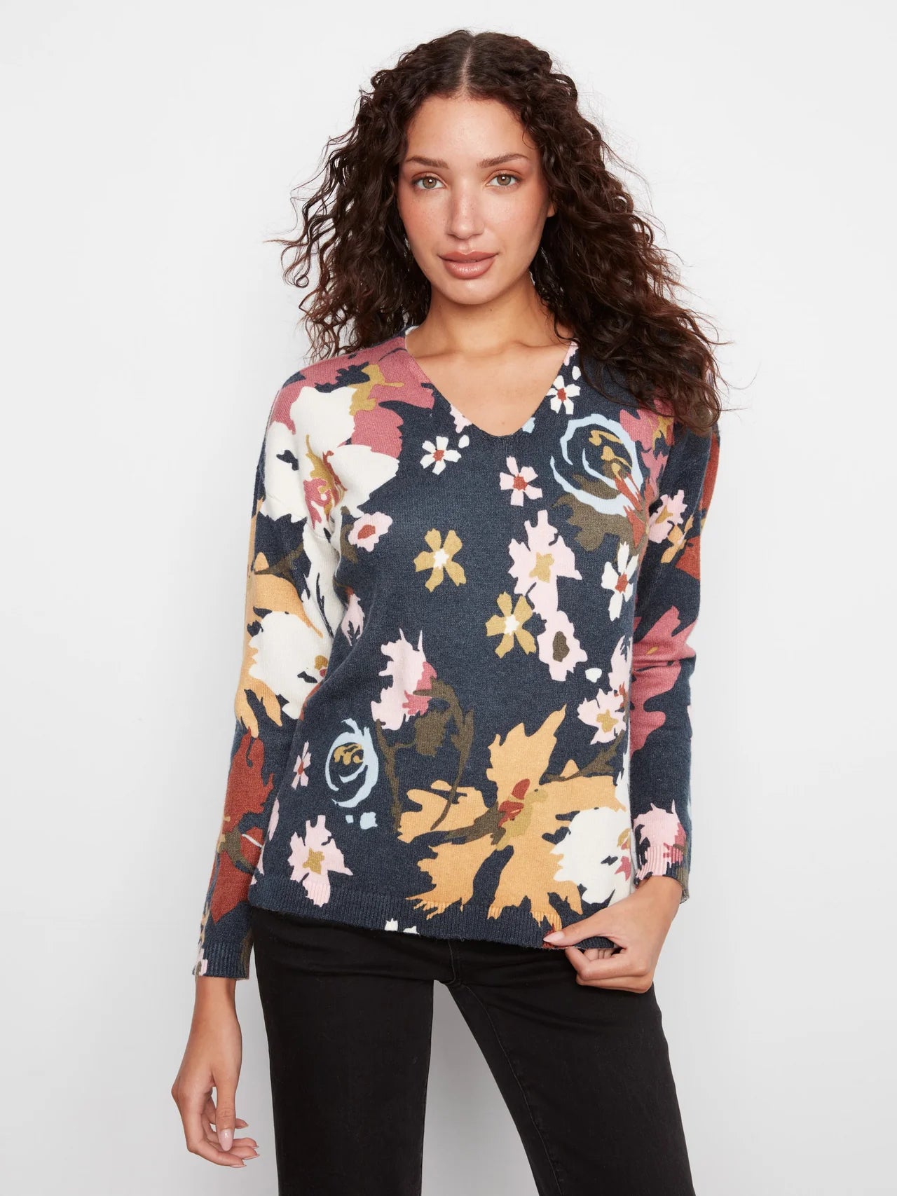 Lora V-Neck Sweater