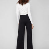 Pull on Ponte Wide Leg Pant