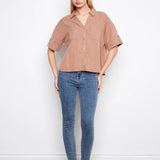 Button front Tencel Shirt