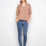 Button front Tencel Shirt