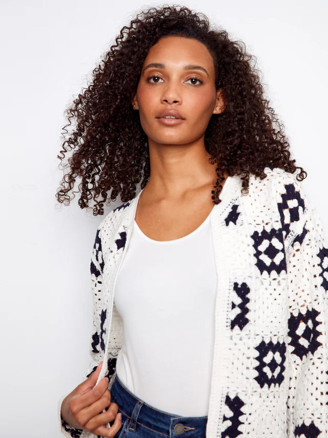 Square Crochet Cardigan