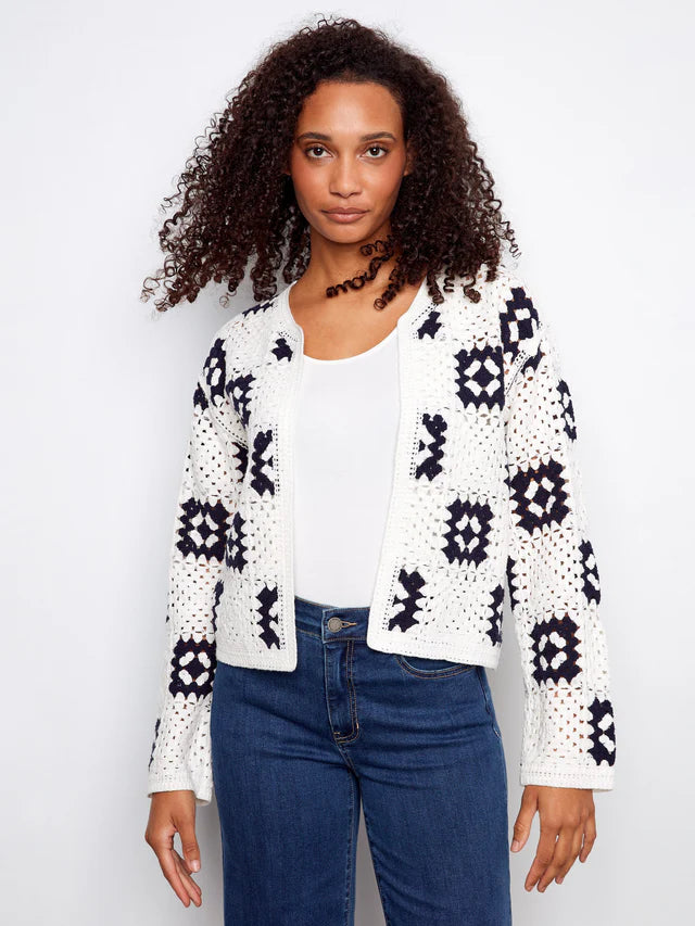 Square Crochet Cardigan