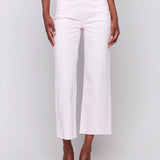 Wide Leg Raw Edge Pant