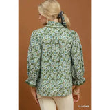 Mila Mandarin Collar Blouse