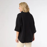 Heavenly Luxe Rhinestone Zip Cardigan