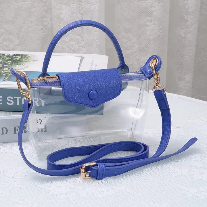Gladys Clear Gameday Crossbody