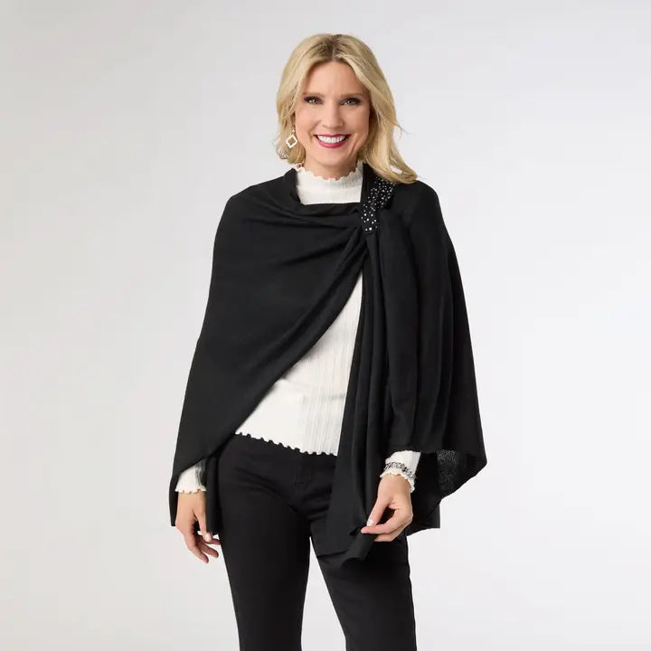 Embellished Kiara Pull Thru Wrap
