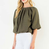Layla Bubble Blouse