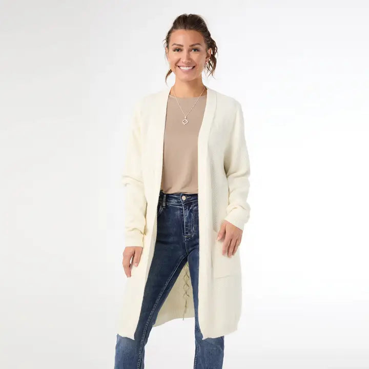 Ciana Lattice Back Cardigan