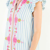 Layla Flutter Sleeve Dress