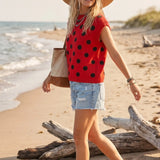 Gameday Polka Dot Sweater