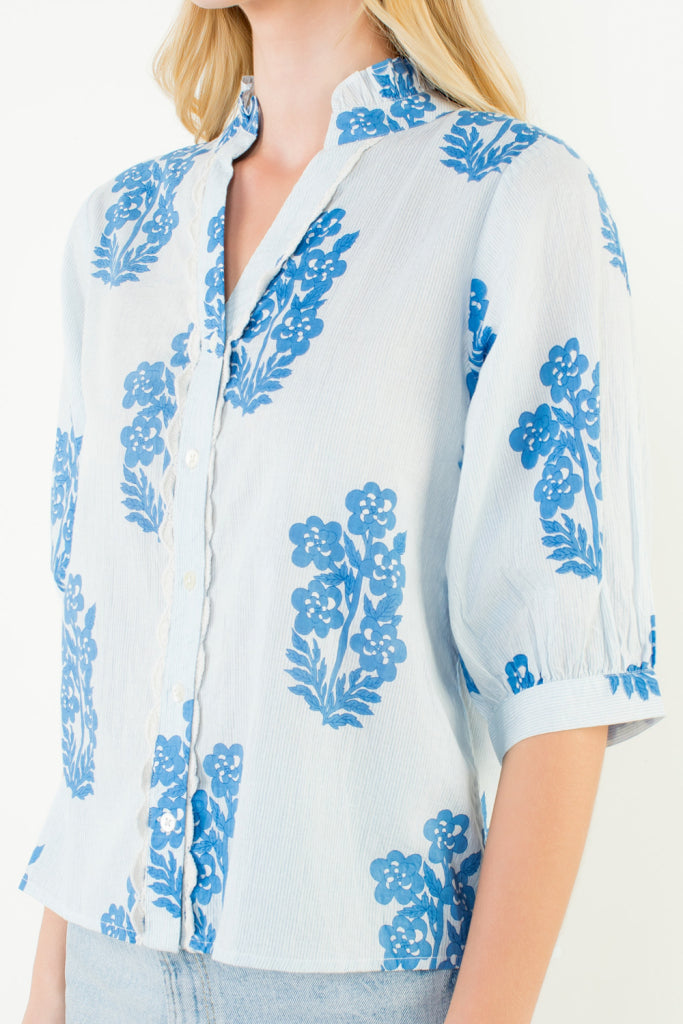 Julietta Button Up Top