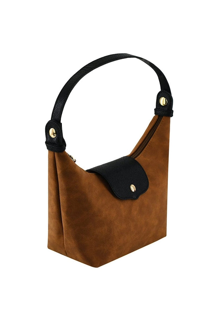 Suede Convertible Purse