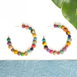 Kantha Pebbled Hoops