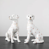Dolomite Handpainted Dog