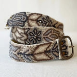Embroidered Wool Belt