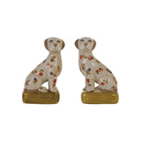 Stoneware Reproduction Vintage Dog Bookends