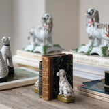 Stoneware Reproduction Vintage Dog Bookends
