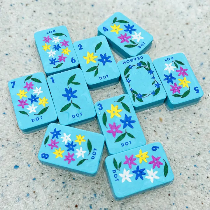 Floating Mahjong Tiles