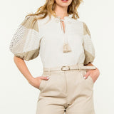 Layla Patchwork Blouse