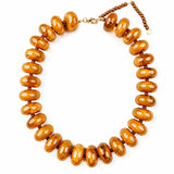 Polished Bead Statement Necklace