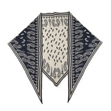 Hazel Triangle Knit Scarf