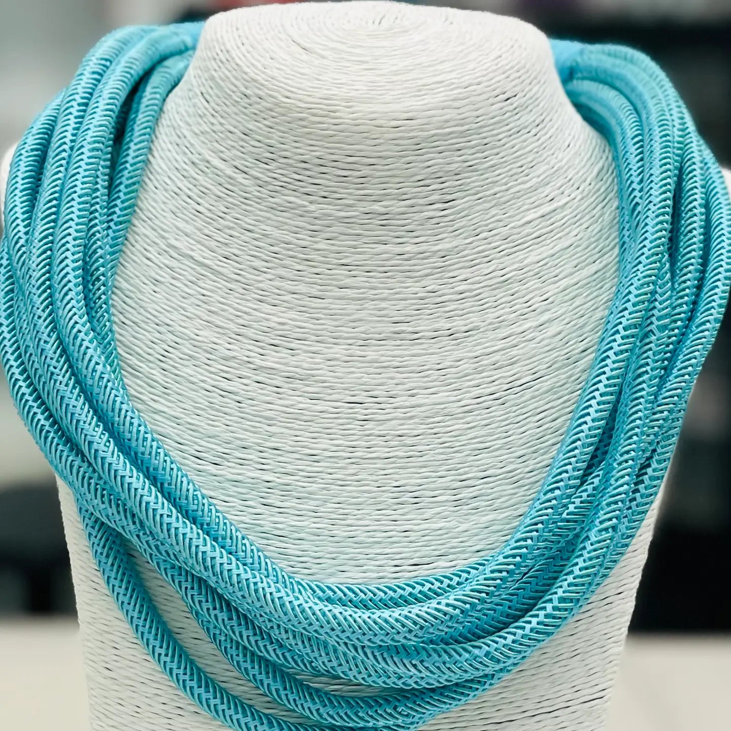 Slub 8-Strand Necklace