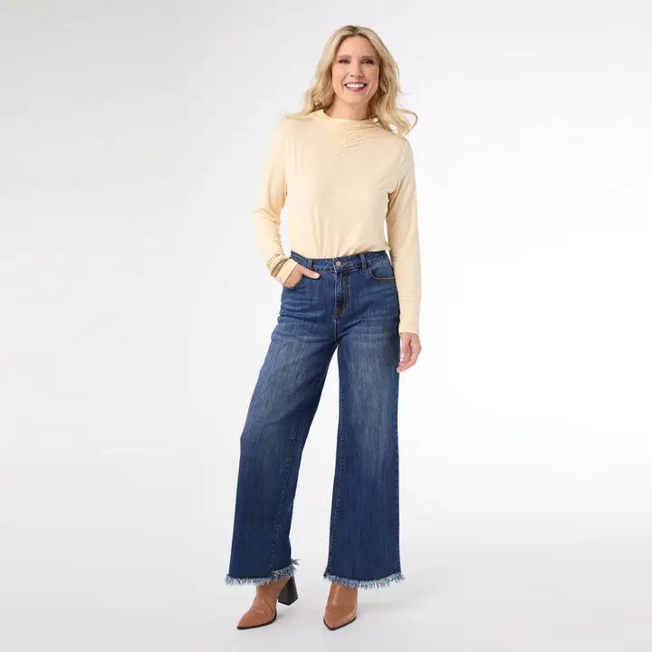 Bambu Soft Wide Leg with Fringe