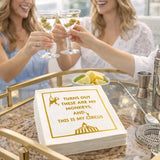Linen-Feel Cocktail Napkins
