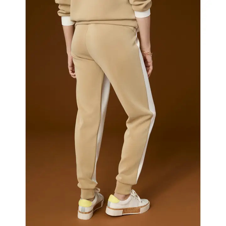 Hillarie Two-Tone Jogger Pants