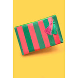 Travel Stripe Cosmetic Pouch