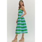 Maribelle Strapless Midi