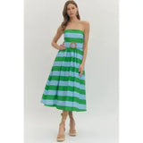 Maribelle Strapless Midi
