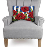 American Poppies Pillow