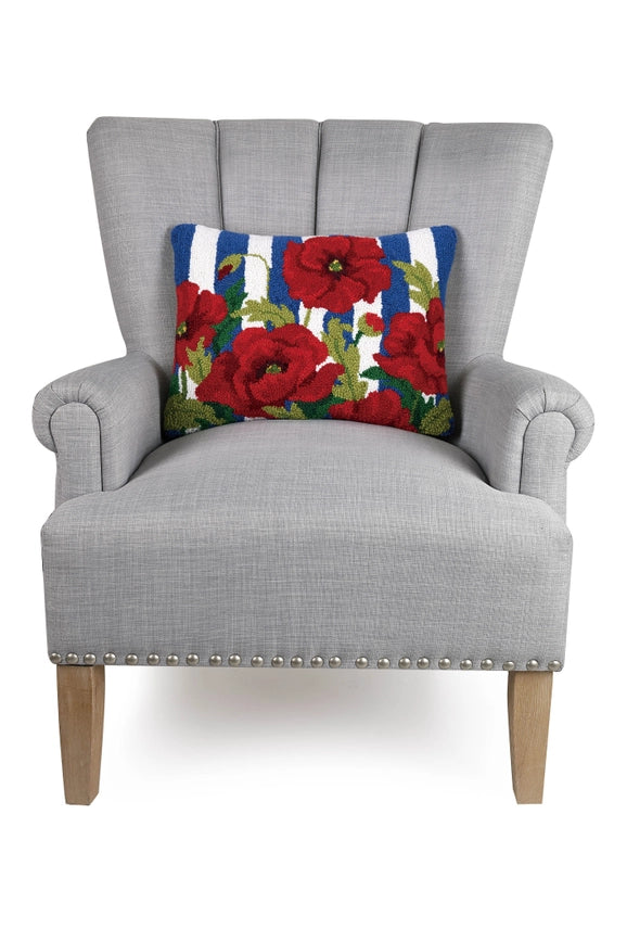 American Poppies Pillow