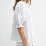 Payton Pleated Blouse